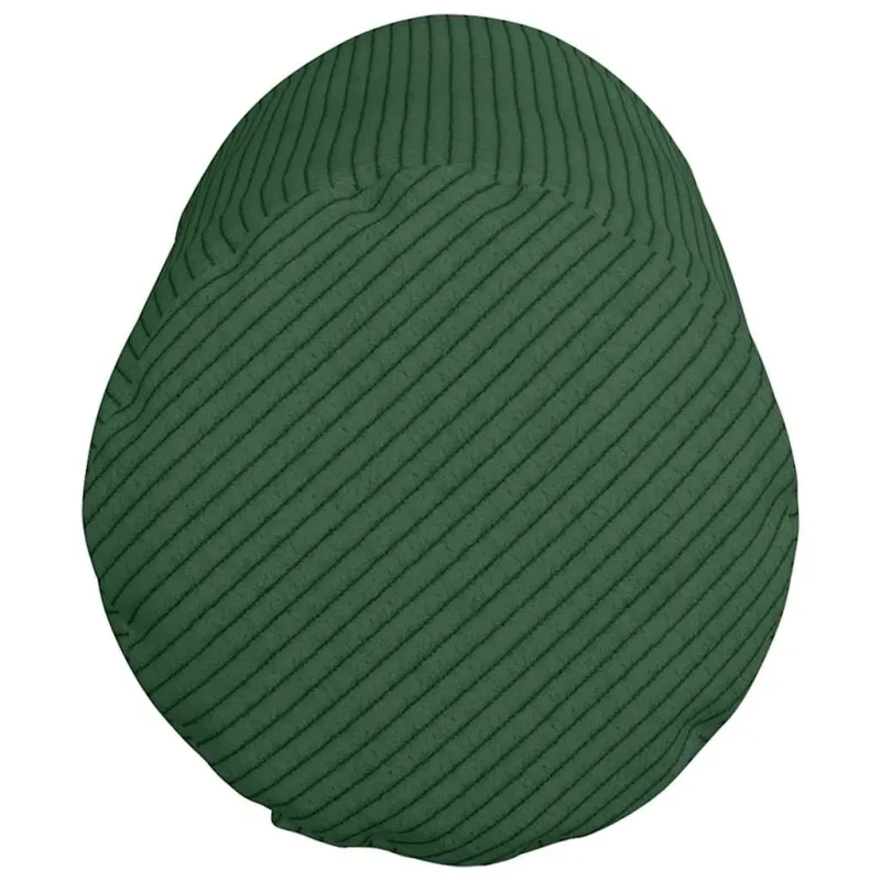 Pagalvės 2 pcs Tamsiai žalia Ø 15 x 40 cm Kordūrinis audinys