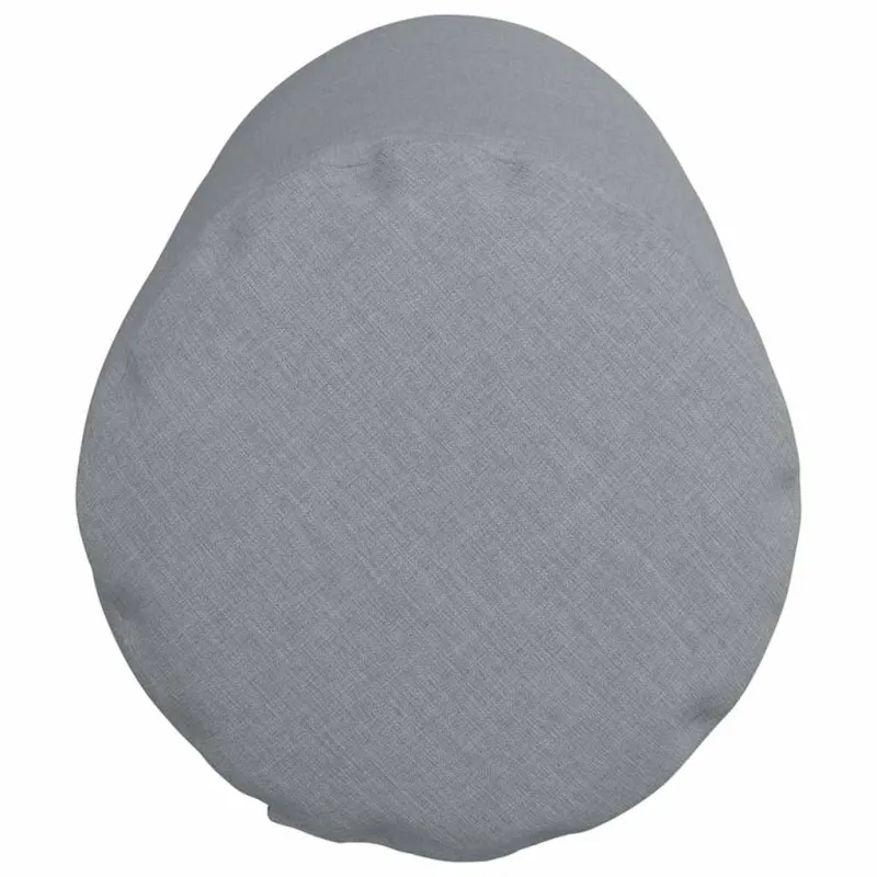 Pagalvės 2 pcs Šviesiai pilka Ø 25 x 70 cm audinys