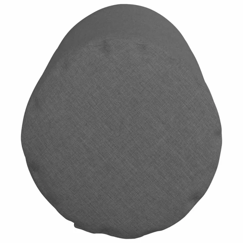 Pagalvės 2 pcs Tamsiai pilka Ø 25 x 70 cm audinys