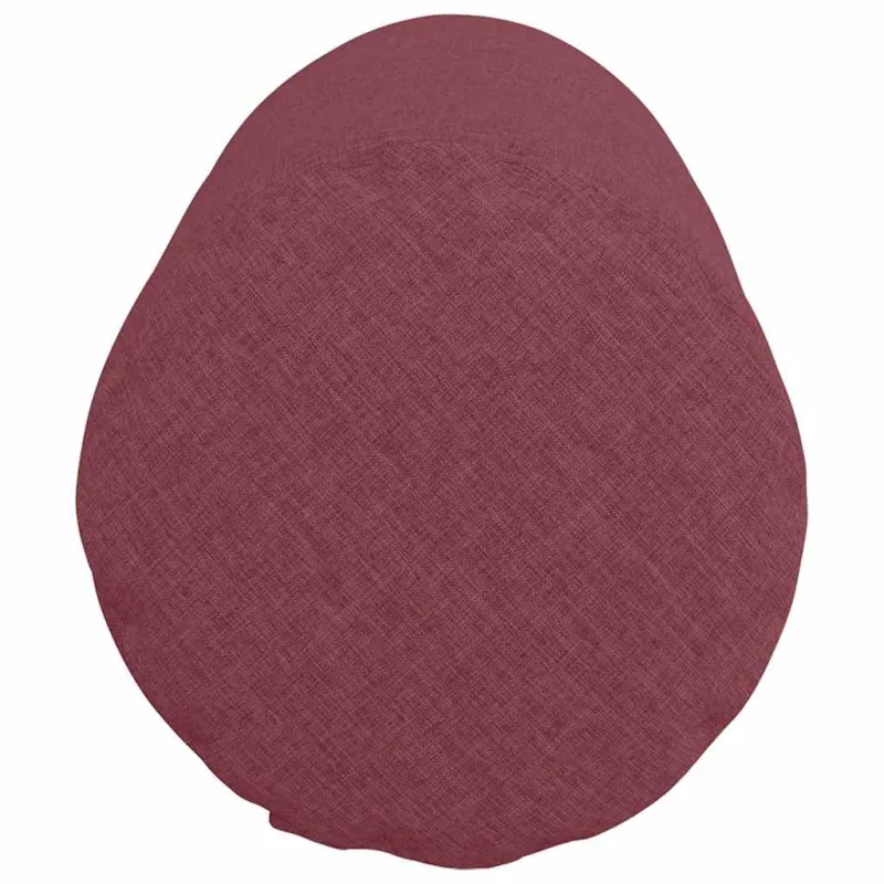 Pagalvės 2 pcs Vyno raudona Ø 25 x 70 cm audinys