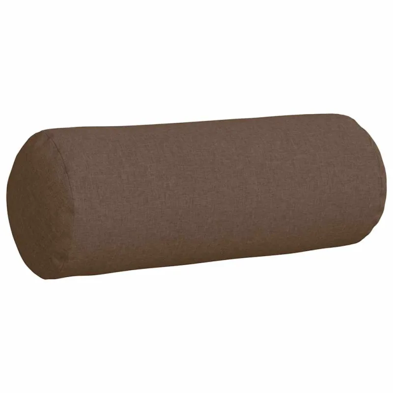 Pagalvės 2 pcs Ruda Ø 25 x 70 cm audinys