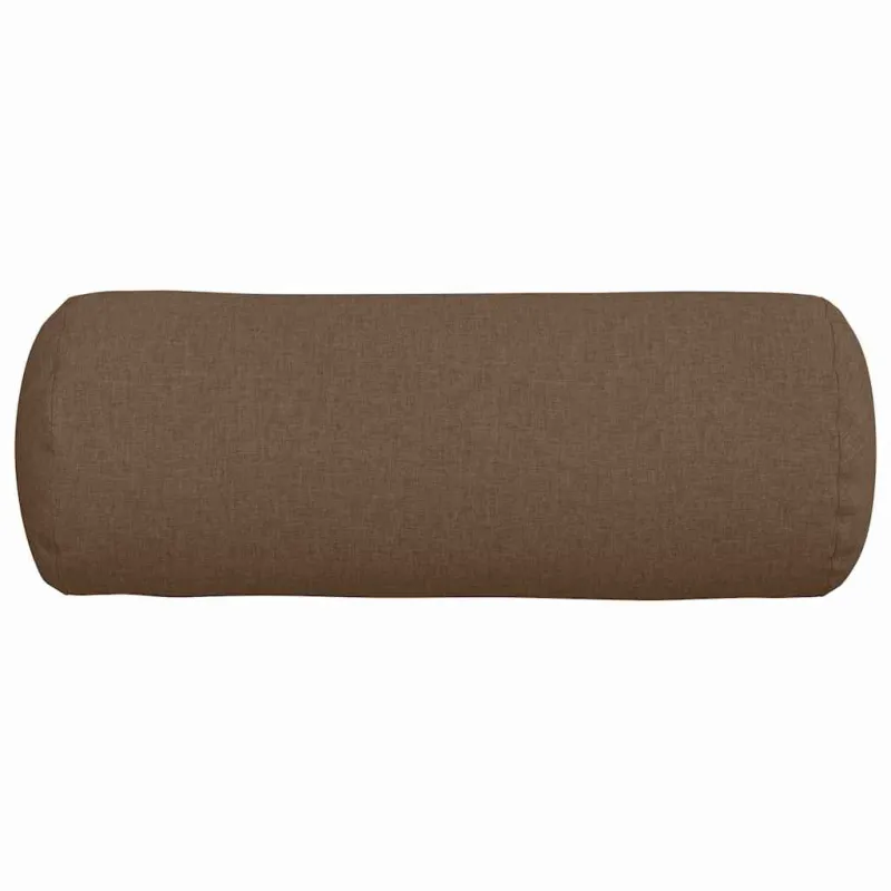 Pagalvės 2 pcs Ruda Ø 25 x 70 cm audinys