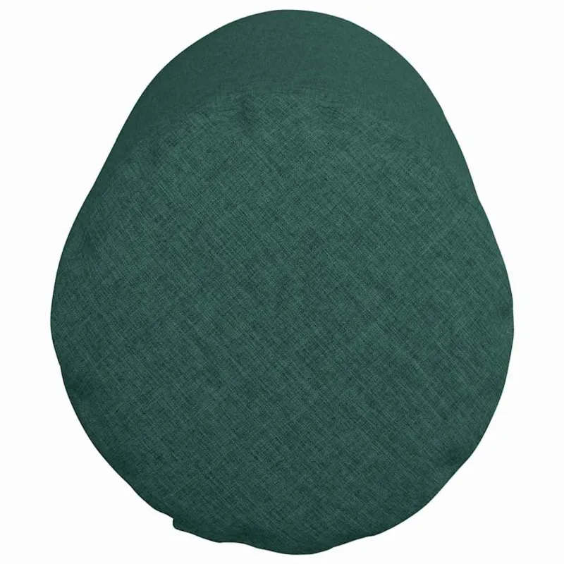 Pagalvės 2 pcs Tamsiai žalia Ø 25 x 70 cm audinys