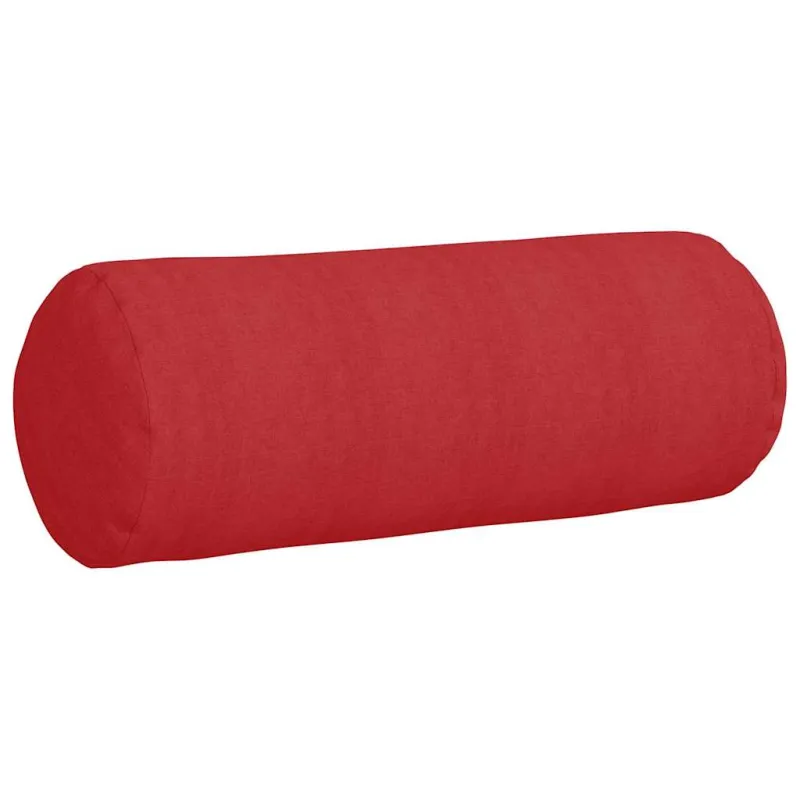 Pagalvės 2 pcs Raudona Ø 25 x 70 cm audinys
