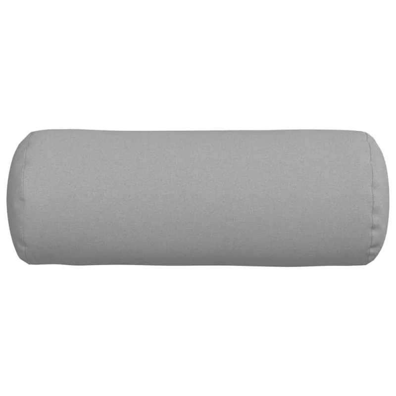 Pagalvės 2 pcs Debesų pilka Ø 25 x 70 cm audinys