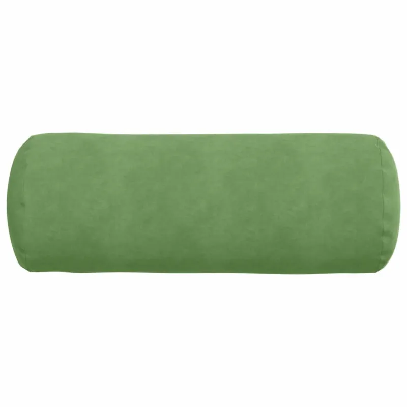 Pagalvės 2 pcs Šviesiai žalia Ø 25 x 70 cm Kordūrinis audinys