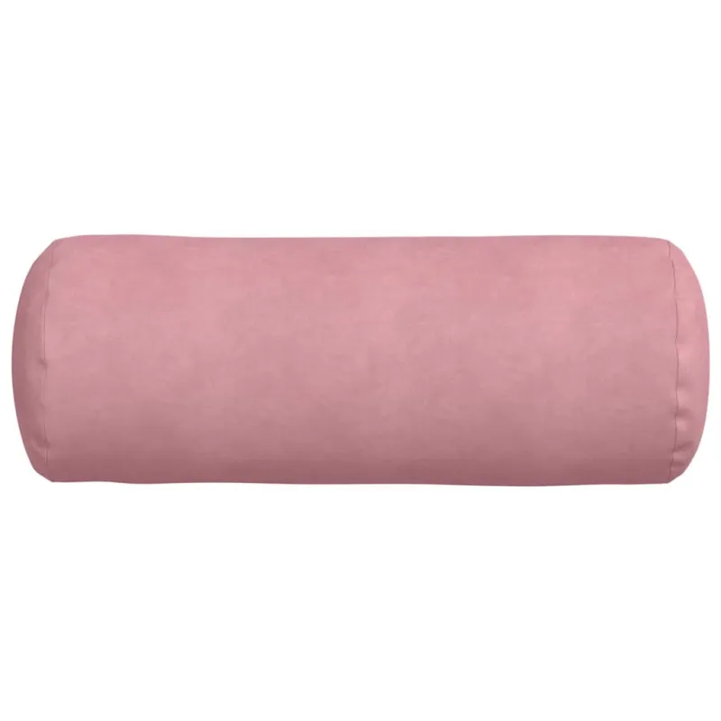 Pagalvės 2 pcs Rožinė Ø 25 x 70 cm Kordūrinis audinys