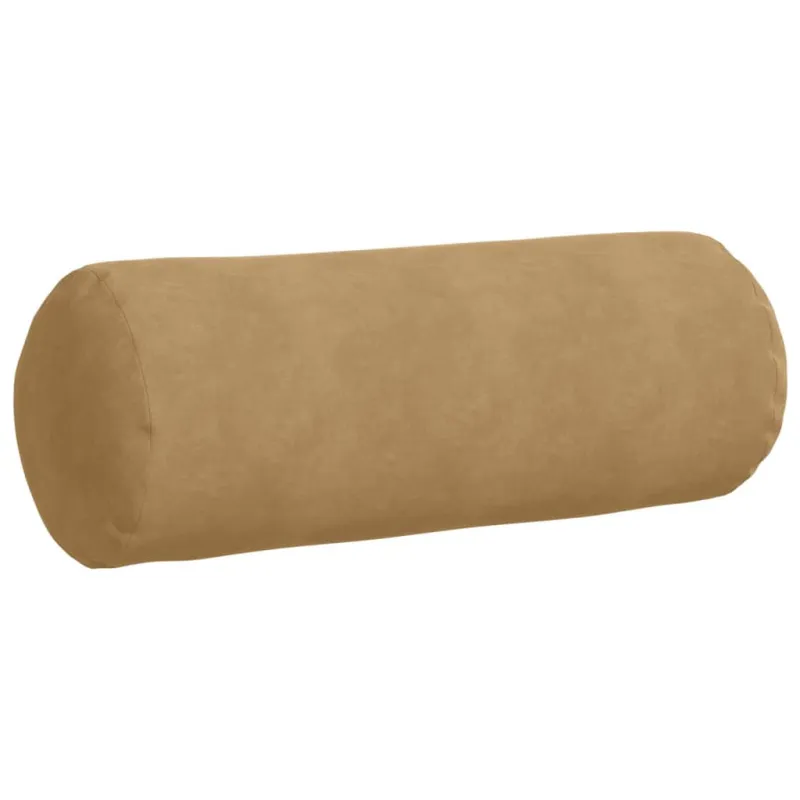 Pagalvės 2 pcs Ruda Ø 25 x 70 cm Kordūrinis audinys