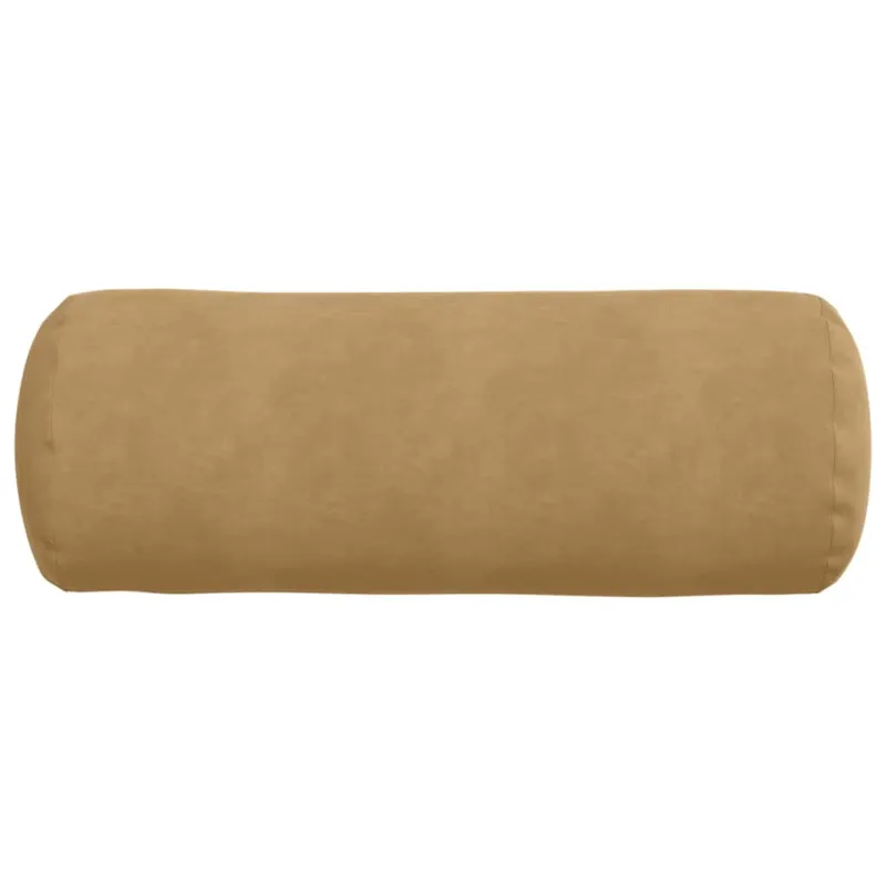 Pagalvės 2 pcs Ruda Ø 25 x 70 cm Kordūrinis audinys