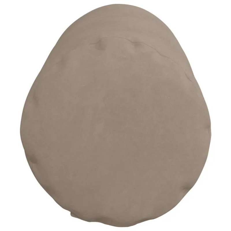 Pagalvės 2 pcs Taupe Ø 25 x 70 cm Mikropluošto audinys