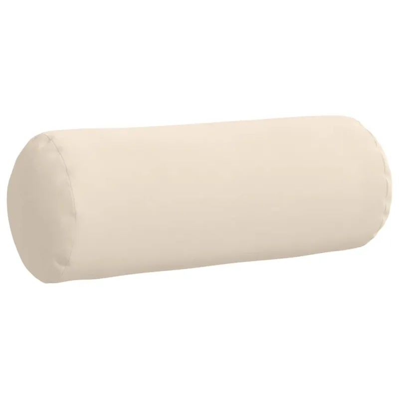 Pagalvės 2 pcs Smėlio Ø 25 x 70 cm Mikropluošto audinys