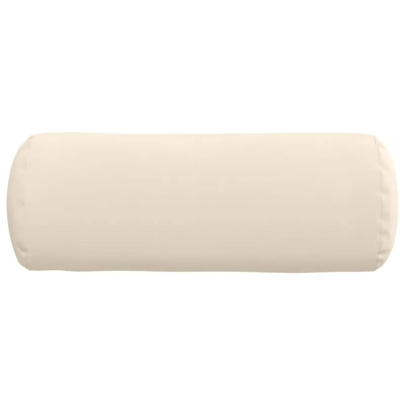 Pagalvės 2 pcs Smėlio Ø 25 x 70 cm Mikropluošto audinys
