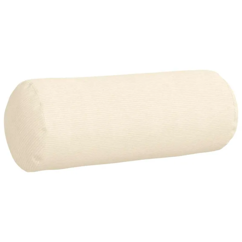 Pagalvės 2 pcs Kreminė Ø 25 x 70 cm Kordūrinis audinys
