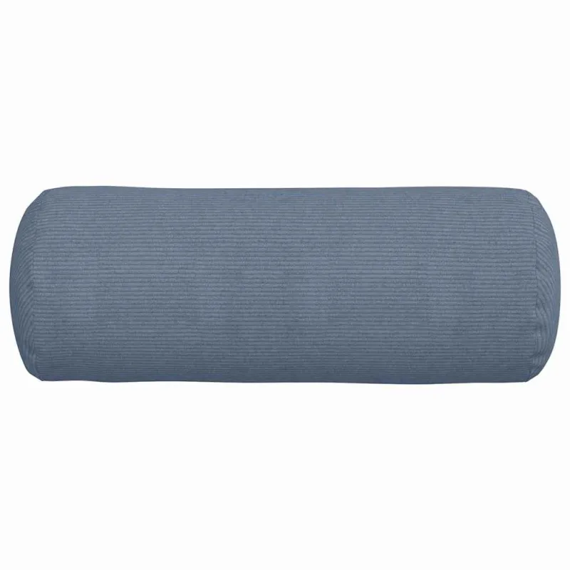 Pagalvės 2 pcs Mėlyna Ø 25 x 70 cm Kordūrinis audinys