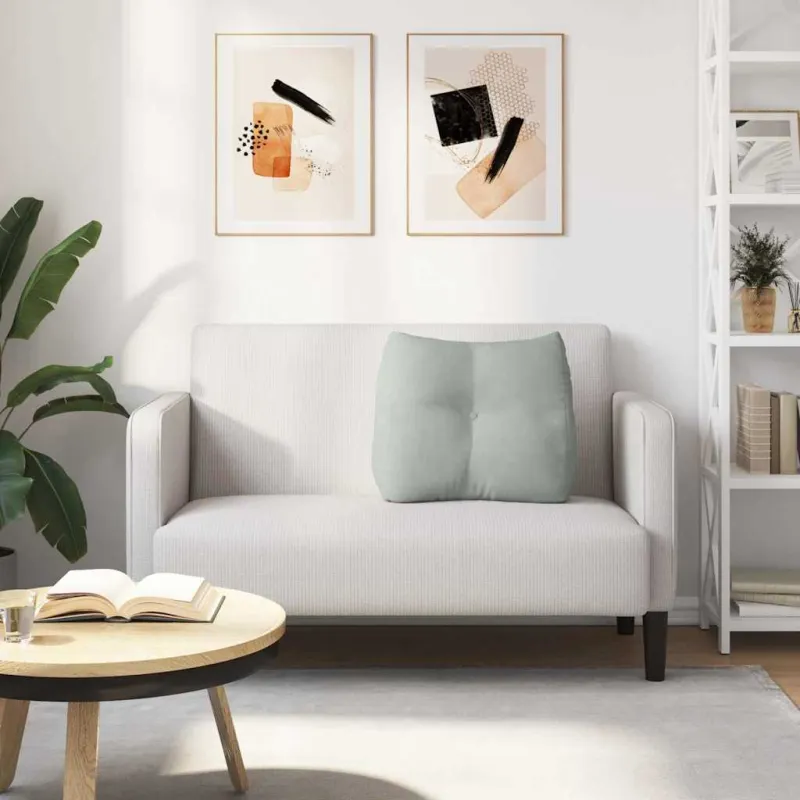 Apsaugos Pagalvė Šviesiai pilka 60 x 24 x 50 cm Aksomas