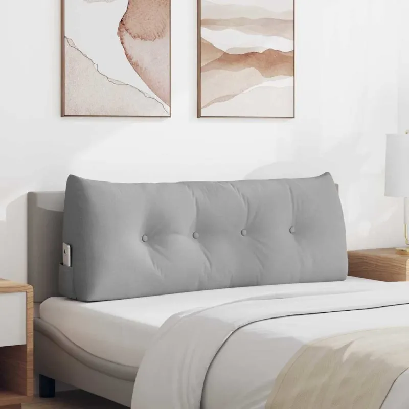 Apsaugos Pagalvė Debesų pilka 120 x 24 x 50 cm audinys