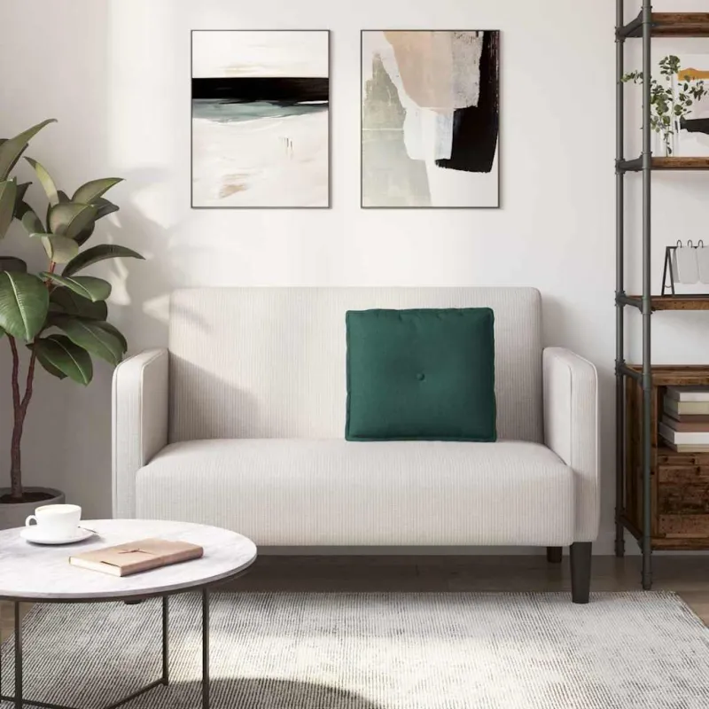 Apsaugos Pagalvė Tamsiai žalia 50 x 19 x 45 cm audinys