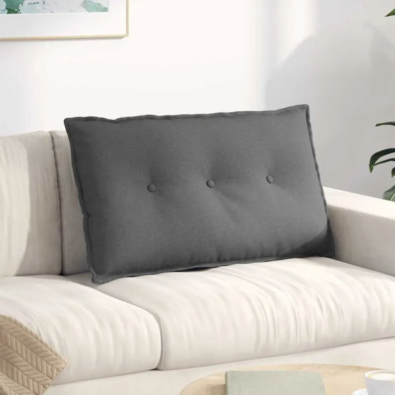 Apsaugos Pagalvė Tamsiai pilka 80 x 19 x 50 cm audinys
