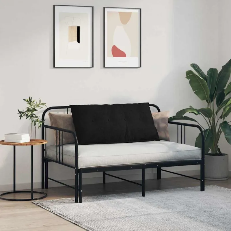 Apsaugos Pagalvė Juoda 100 x 19 x 50 cm audinys