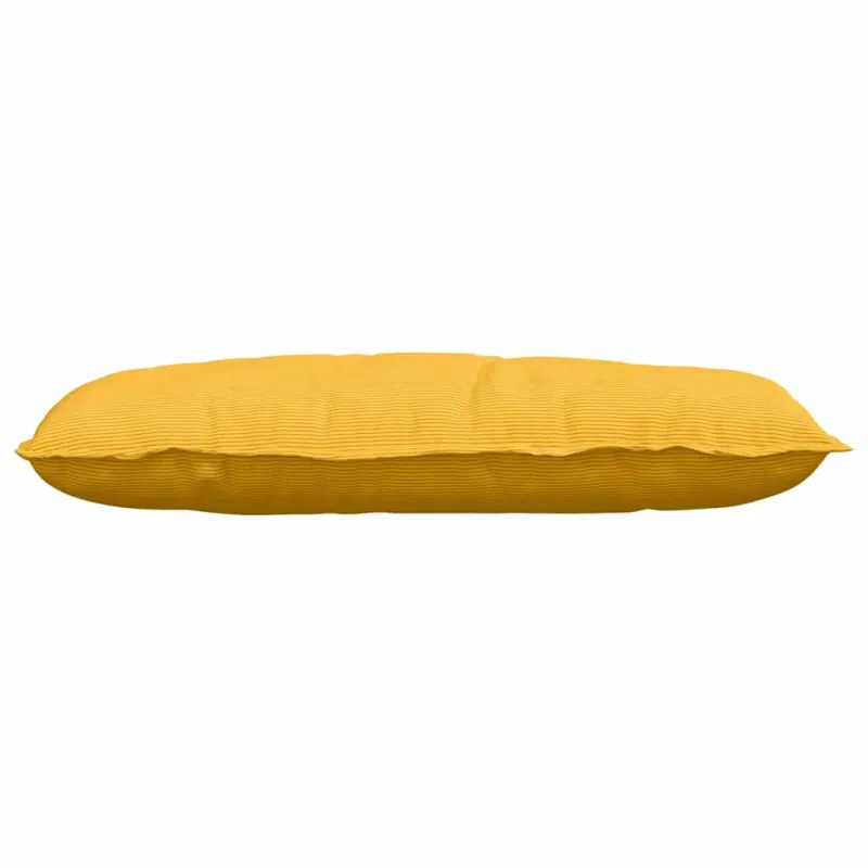 Apsaugos Pagalvė Šviesi geltona 100 x 50 cm Kordūrinis audinys
