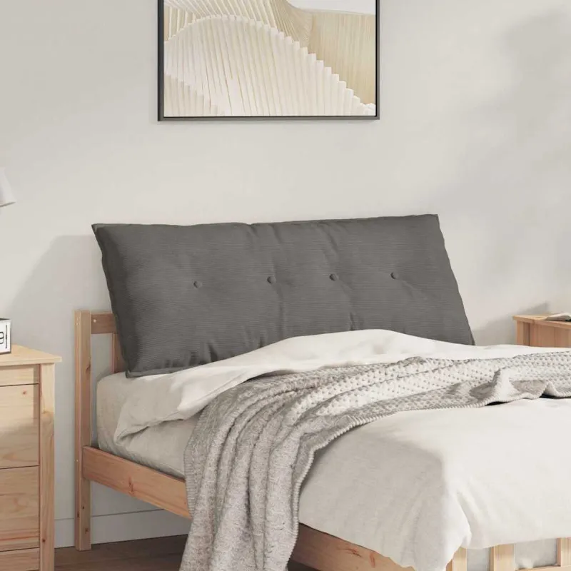 Apsaugos Pagalvė Šviesiai pilka 120 x 50 cm Kordūrinis audinys