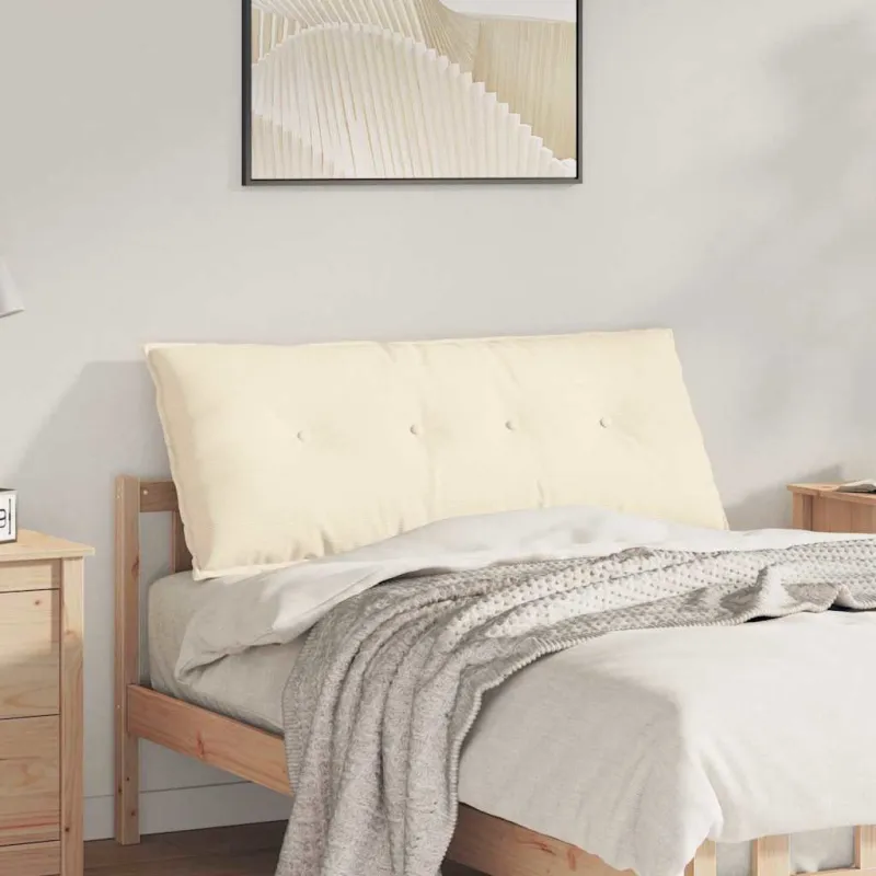 Apsaugos Pagalvė Kreminė 120 x 50 cm Kordūrinis audinys
