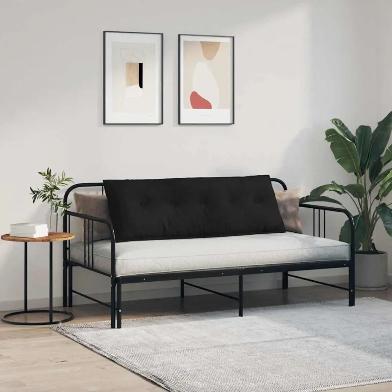 Apsaugos Pagalvė Juoda 140 x 19 x 50 cm audinys