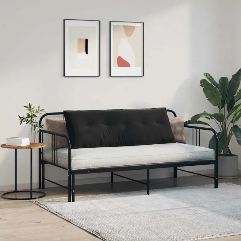 Apsaugos Pagalvė Juoda 140 x 50 cm Kordūrinis audinys