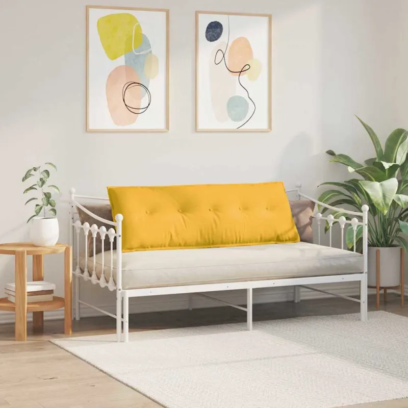 Apsaugos Pagalvė Šviesi geltona 140 x 50 cm Kordūrinis audinys