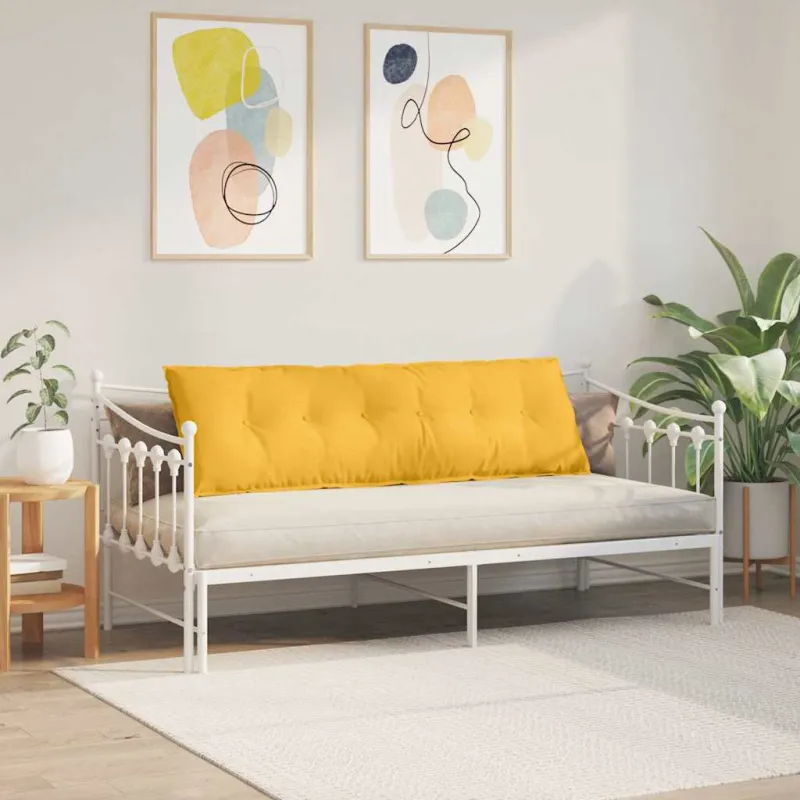 Apsaugos Pagalvė Šviesi geltona 160 x 50 cm Kordūrinis audinys