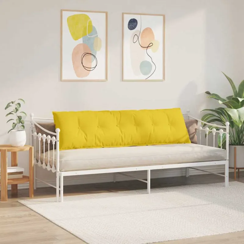 Apsaugos Pagalvė Šviesi geltona 180 x 19 x 50 cm audinys