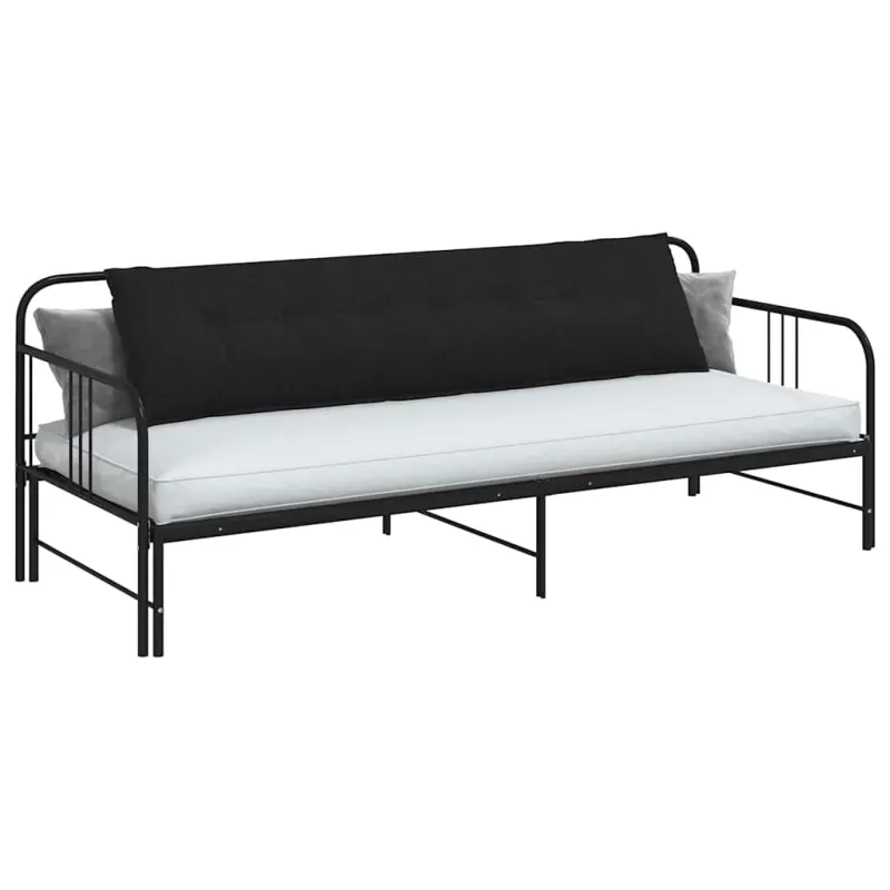 Apsaugos Pagalvė Juoda 200 x 19 x 50 cm audinys