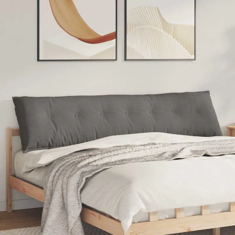 Apsaugos Pagalvė Šviesiai pilka 200 x 50 cm Kordūrinis audinys