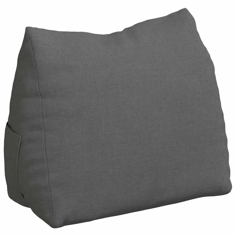 Apsaugos Pagalvė Tamsiai pilka 45 x 20 x 35 cm audinys