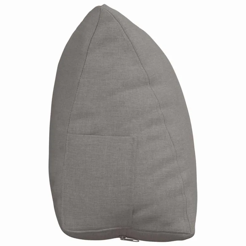 Apsaugos Pagalvė Taupe 45 x 20 x 35 cm audinys