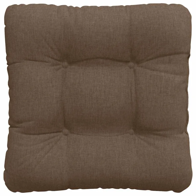 Sėdynių pagalvėlės 4 pcs Ruda 40 x 40 x 12 cm audinys