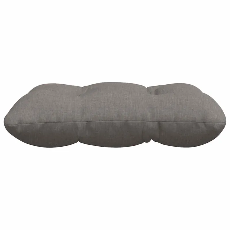 Sėdynių pagalvėlės 4 pcs Taupe 40 x 40 x 12 cm audinys