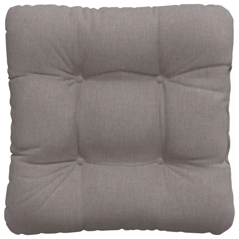 Sėdynių pagalvėlės 4 pcs Taupe 40 x 40 x 12 cm audinys