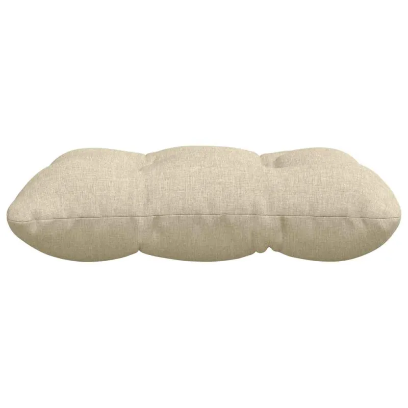 Sėdynių pagalvėlės 4 pcs Kreminė 40 x 40 x 12 cm audinys