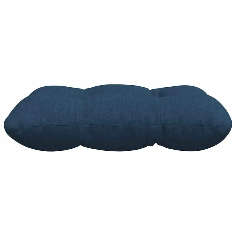 Sėdynių pagalvėlės 4 pcs Mėlyna 40 x 40 x 12 cm audinys