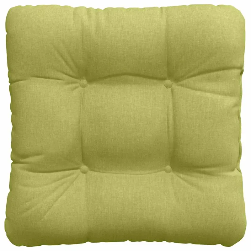 Sėdynių pagalvėlės 4 pcs Šviesiai žalia 40 x 40 x 12 cm audinys