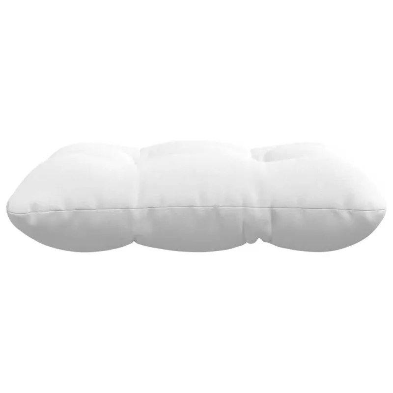 Sėdynių pagalvėlės 4 pcs Balta 40 x 40 x 12 cm audinys