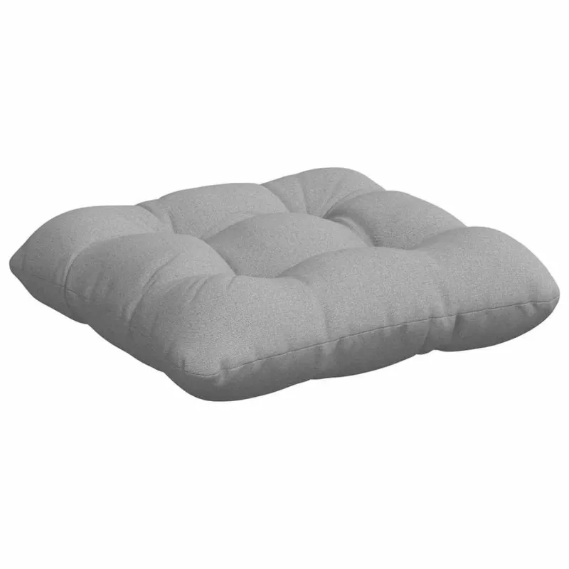 Sėdynių pagalvėlės 4 pcs Debesų pilka 40 x 40 x 12 cm audinys