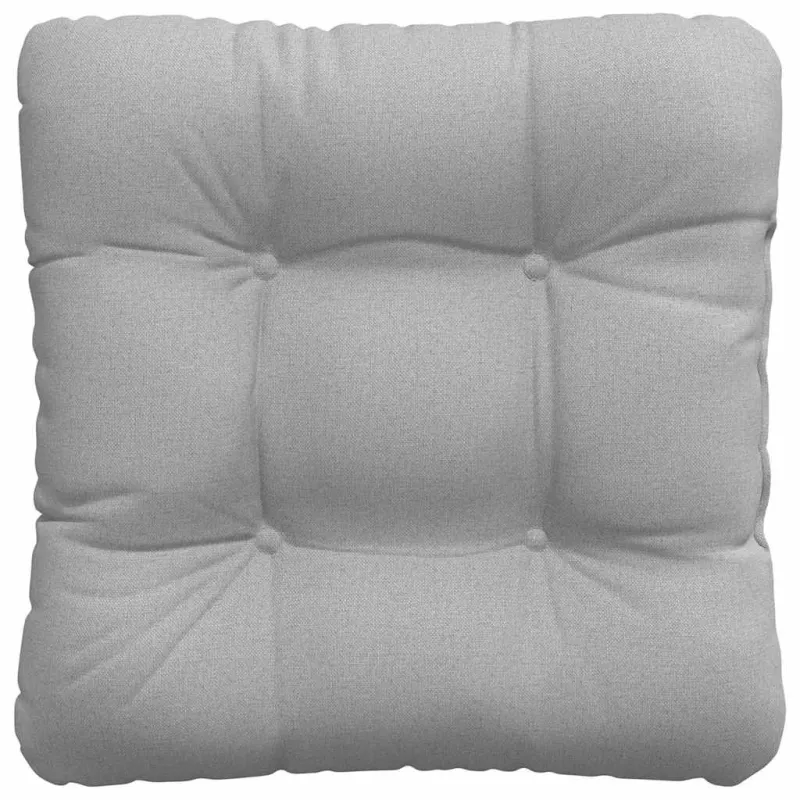 Sėdynių pagalvėlės 4 pcs Debesų pilka 40 x 40 x 12 cm audinys