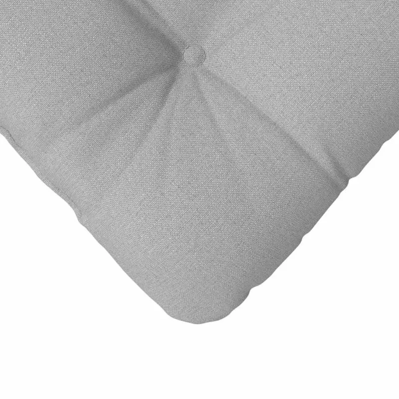 Sėdynių pagalvėlės 4 pcs Debesų pilka 40 x 40 x 12 cm audinys