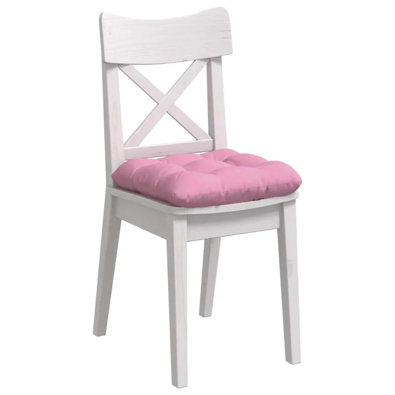 Sėdynių pagalvėlės 4 pcs Rožinė 40 x 40 x 12 cm audinys
