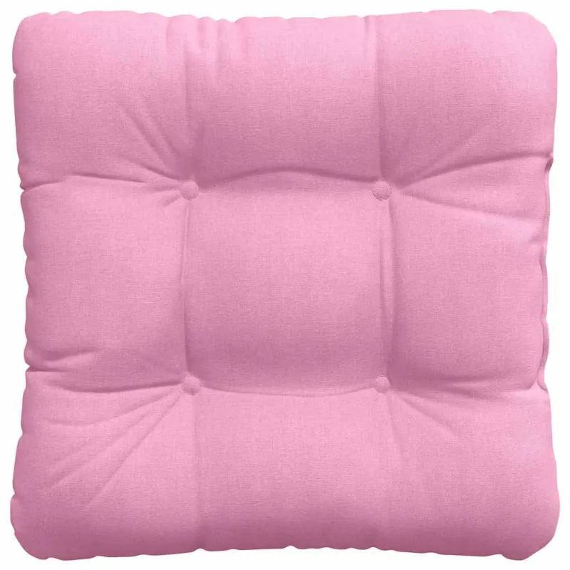 Sėdynių pagalvėlės 4 pcs Rožinė 40 x 40 x 12 cm audinys