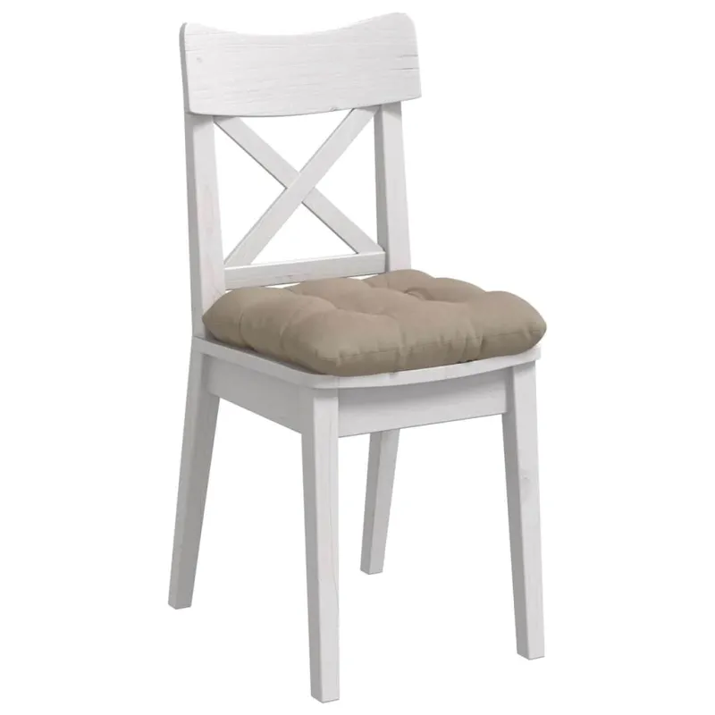 Sėdynių pagalvėlės 4 pcs Taupe 40 x 40 cm Mikropluošto audinys
