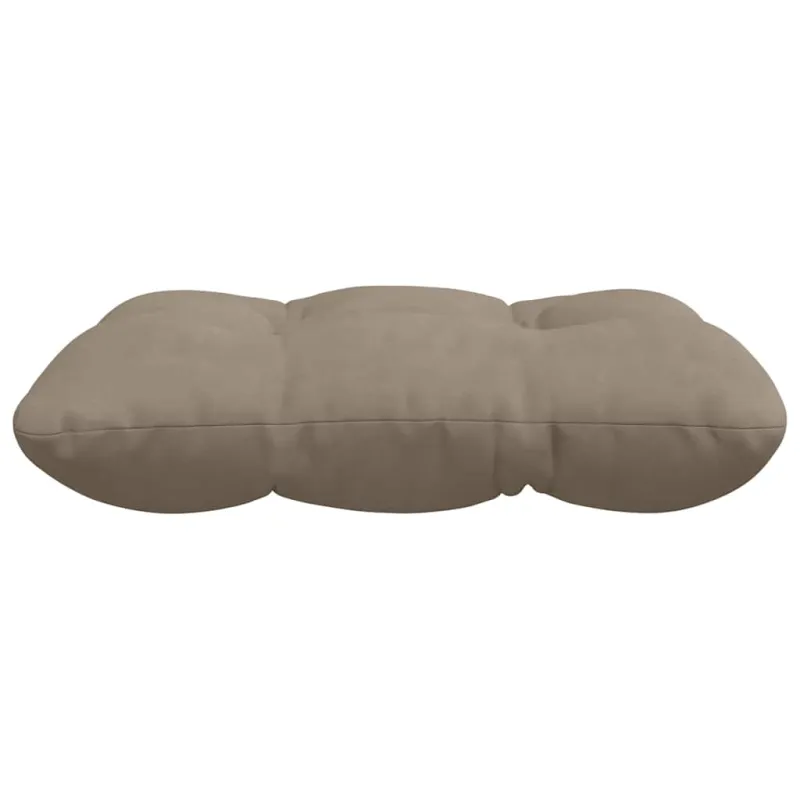 Sėdynių pagalvėlės 4 pcs Taupe 40 x 40 cm Mikropluošto audinys