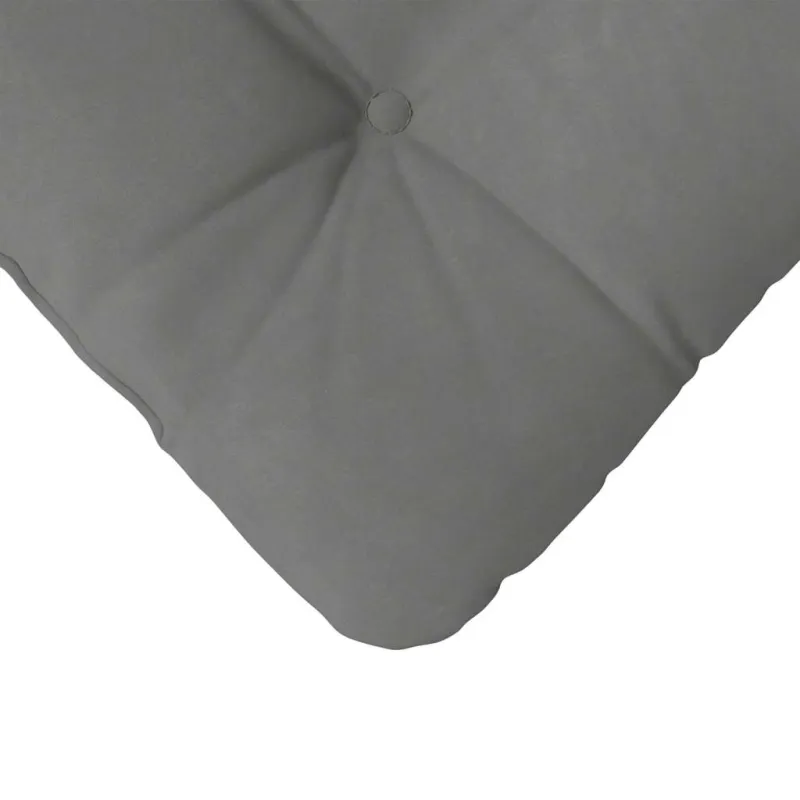 Sėdynių pagalvėlės 4 pcs Tamsiai pilka 40 x 40 cm